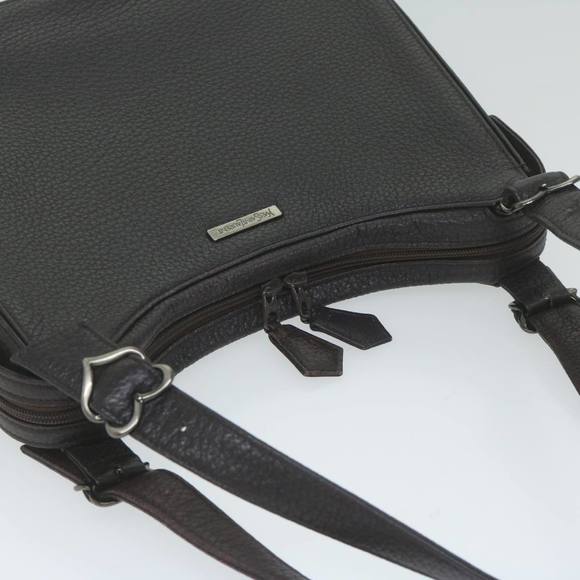 SAINT LAURENT Shoulder Bag Leather Brown Auth ar11048 - Picture 6 of 16